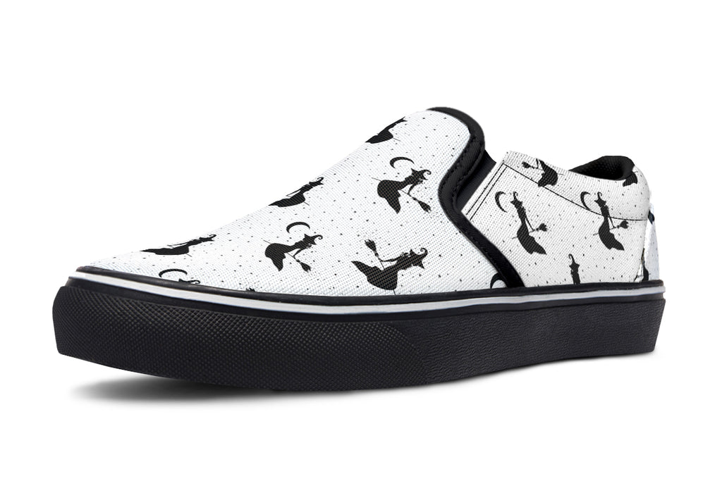 Flying Witches Slip Ons - Offbeat Sweetie