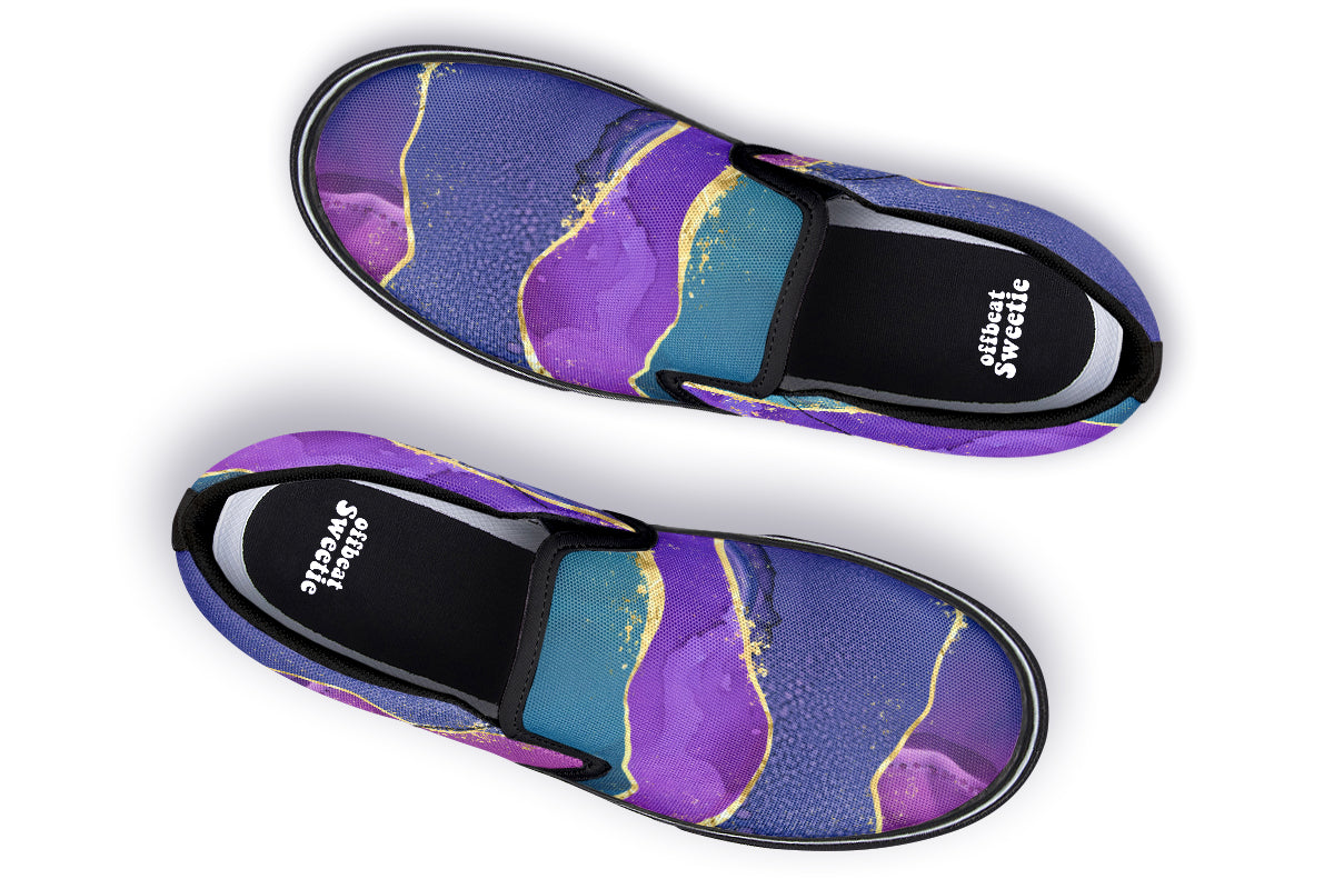 Geode Slip Ons - Offbeat Sweetie