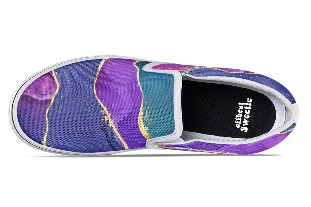 Geode Slip Ons - Offbeat Sweetie