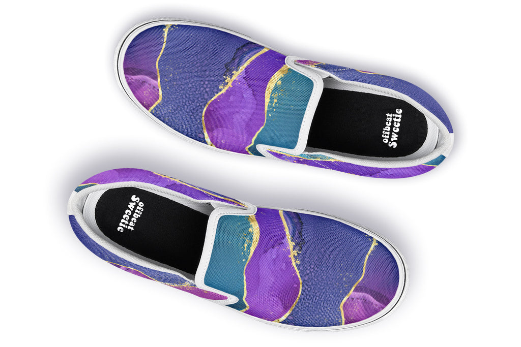 Geode Slip Ons - Offbeat Sweetie
