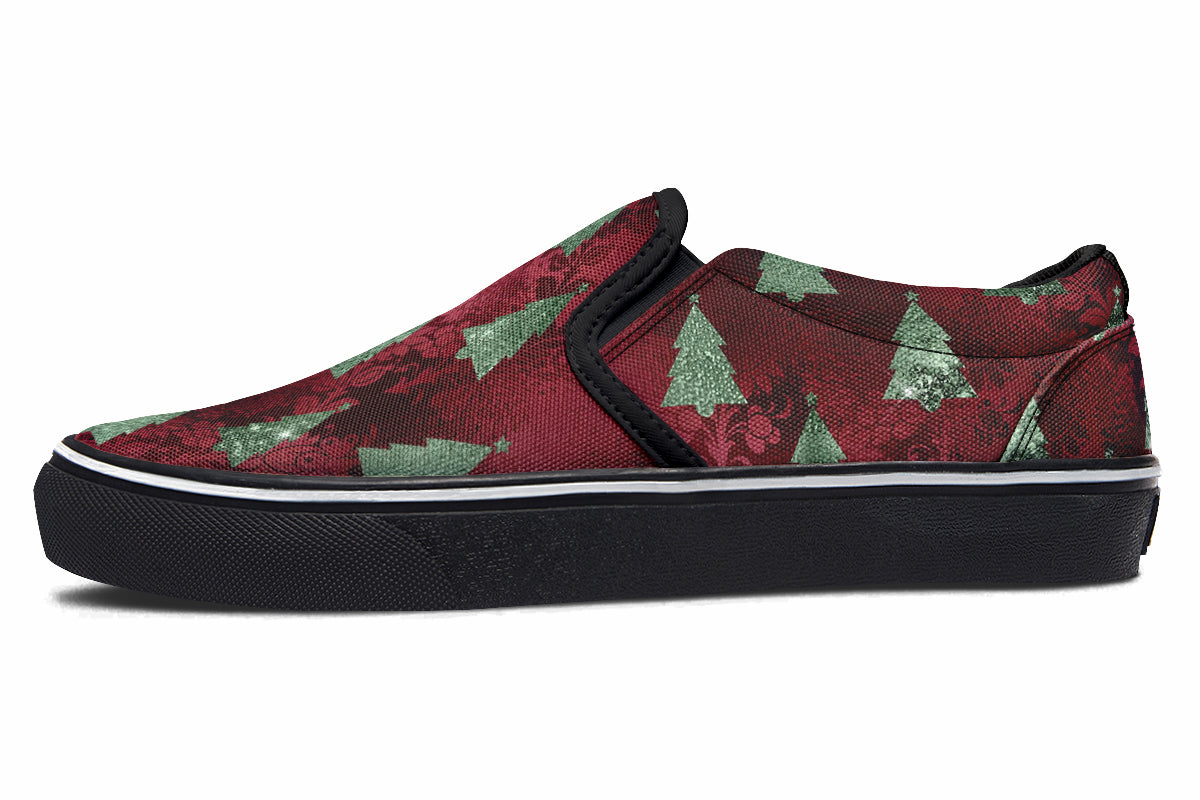 Glam Christmas Slip Ons - Offbeat Sweetie