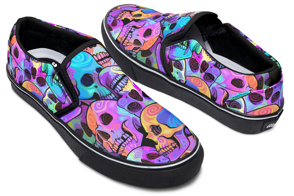 Grave Rave Slip Ons