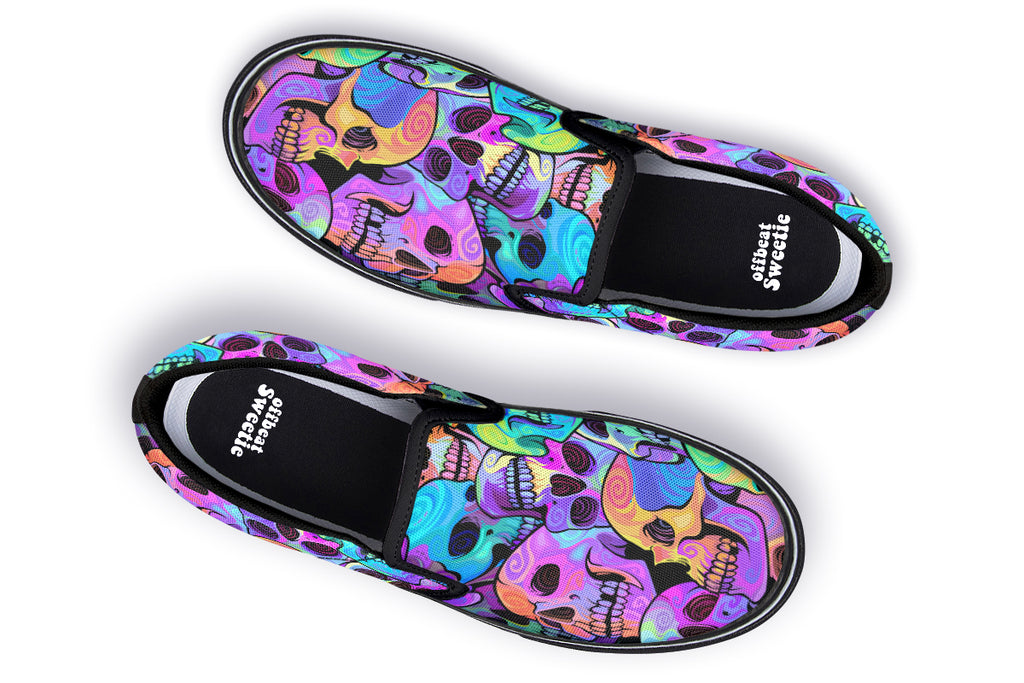Grave Rave Slip Ons