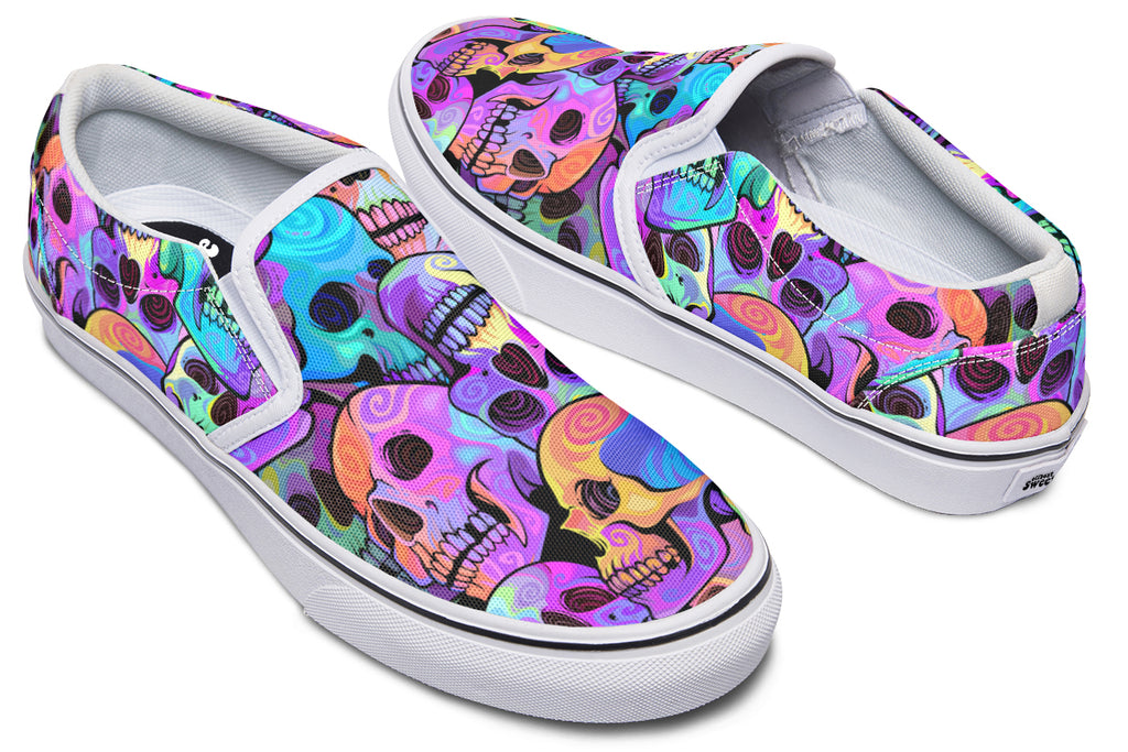 Grave Rave Slip Ons