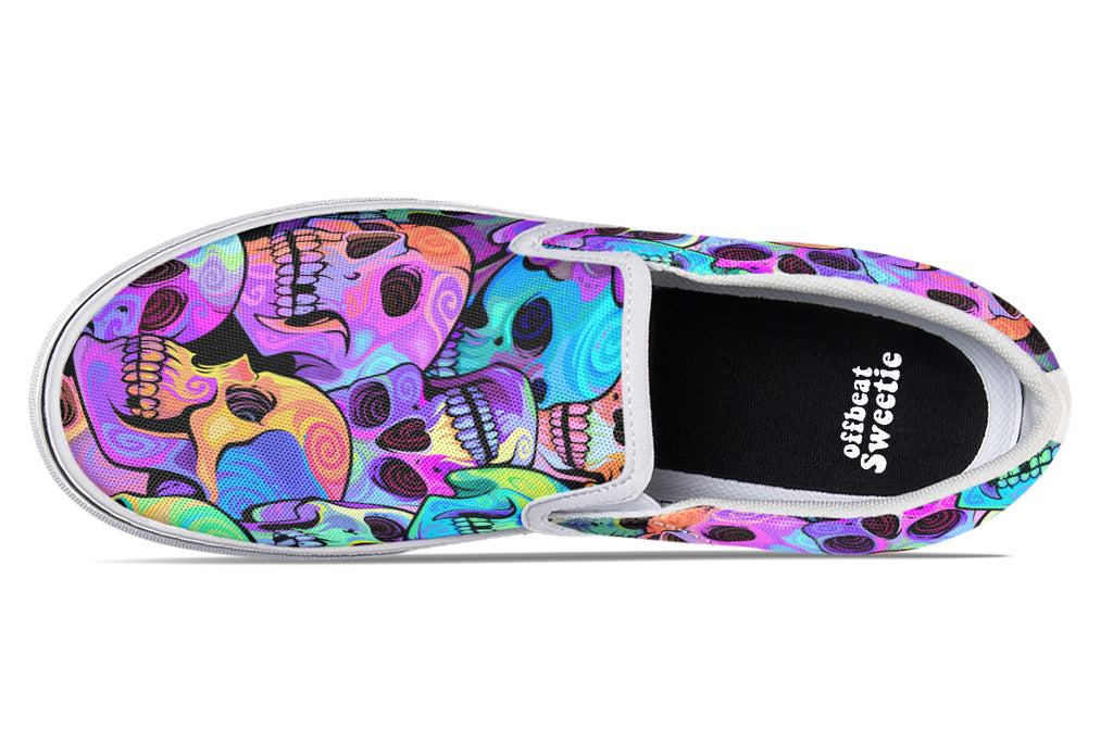 Grave Rave Slip Ons