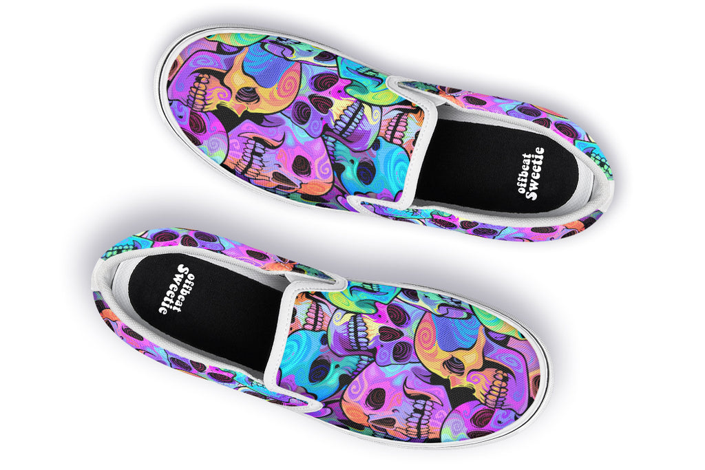 Grave Rave Slip Ons