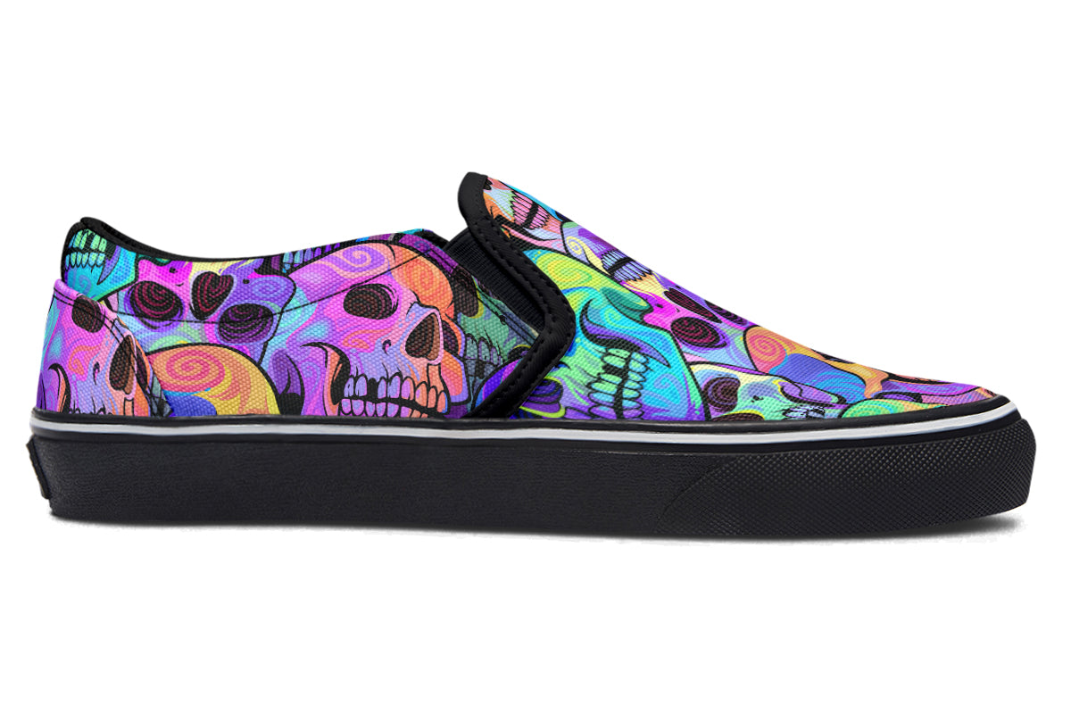 Grave Rave Slip Ons