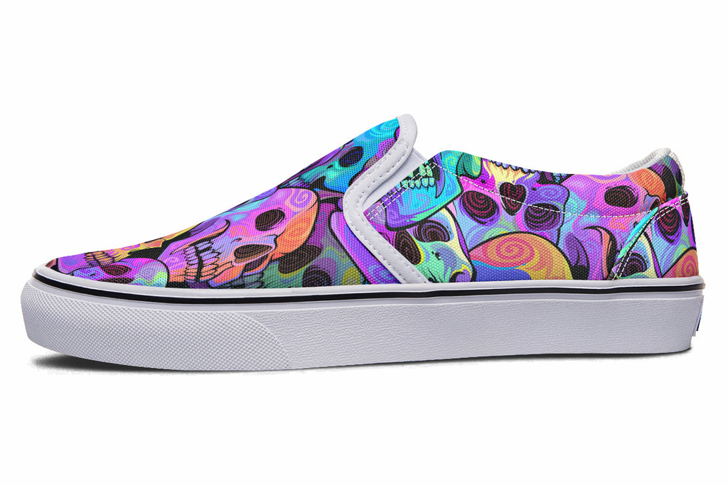 Grave Rave Slip Ons
