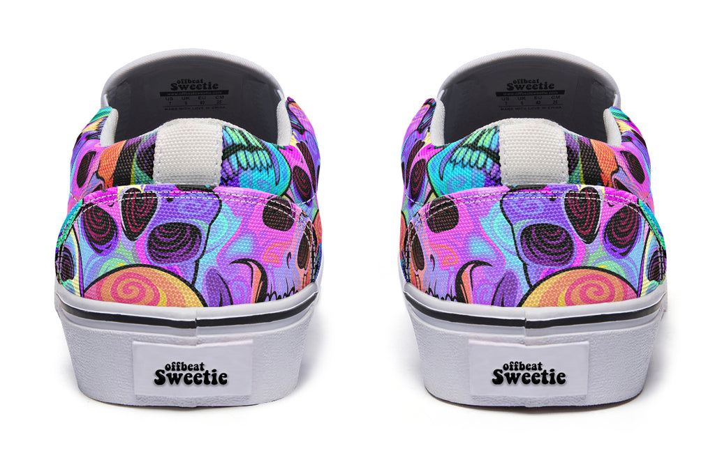 Grave Rave Slip Ons
