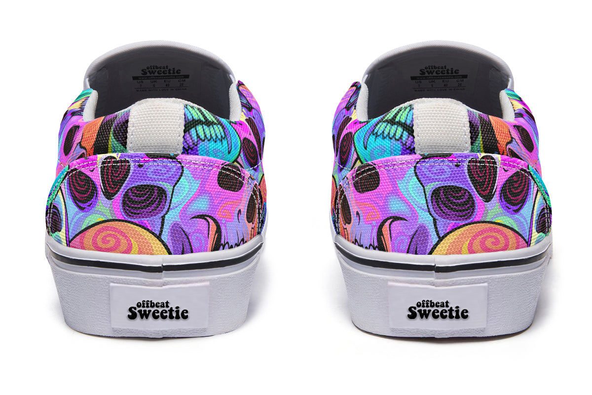 Grave Rave Slip Ons