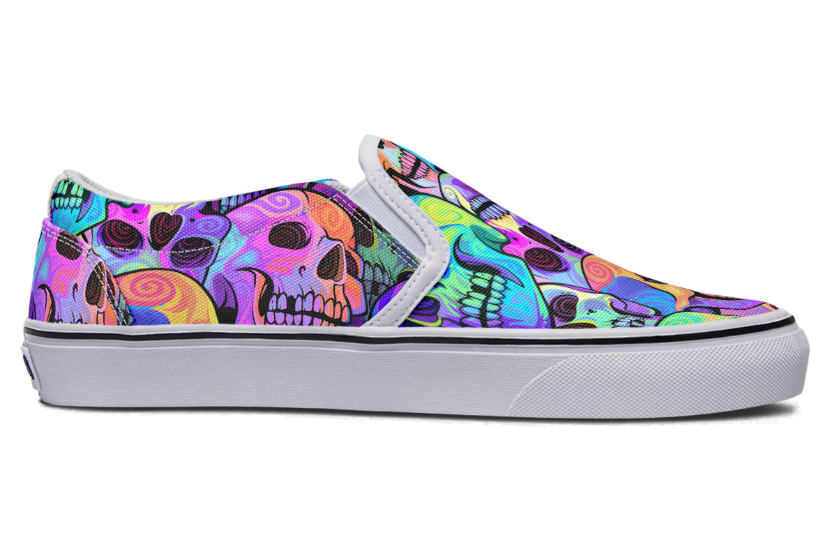 Grave Rave Slip Ons