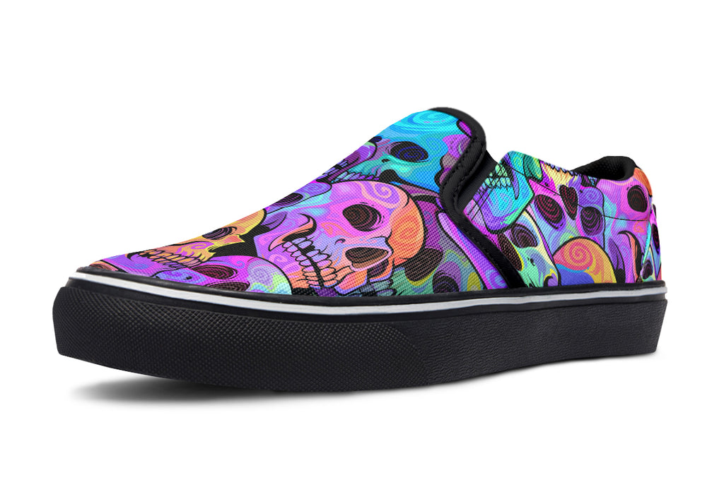 Grave Rave Slip Ons