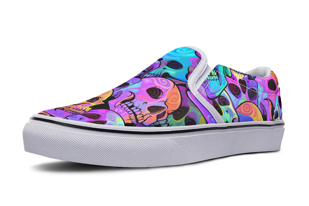 Grave Rave Slip Ons