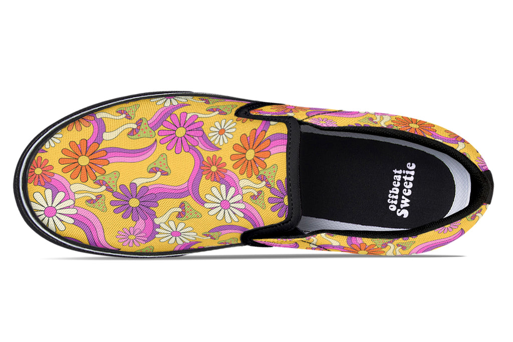Groovy Garden Slip Ons