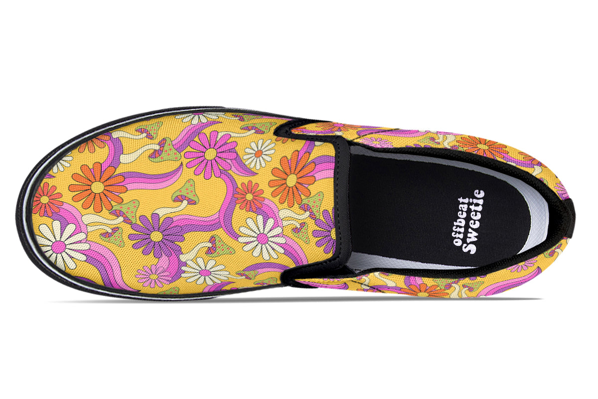 Groovy Garden Slip Ons