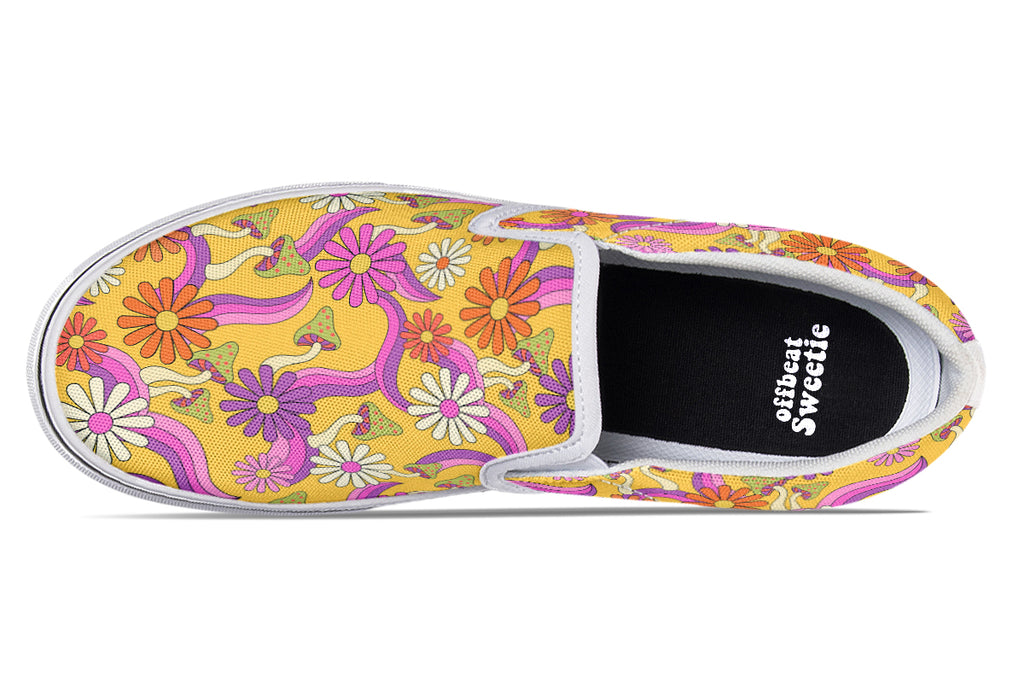 Groovy Garden Slip Ons