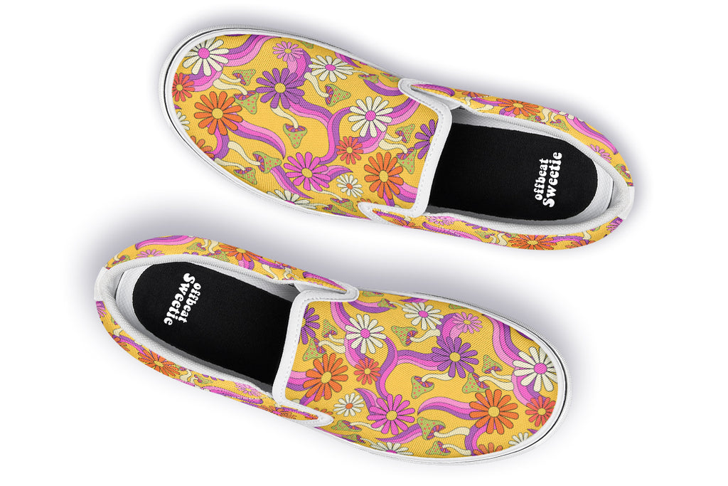 Groovy Garden Slip Ons