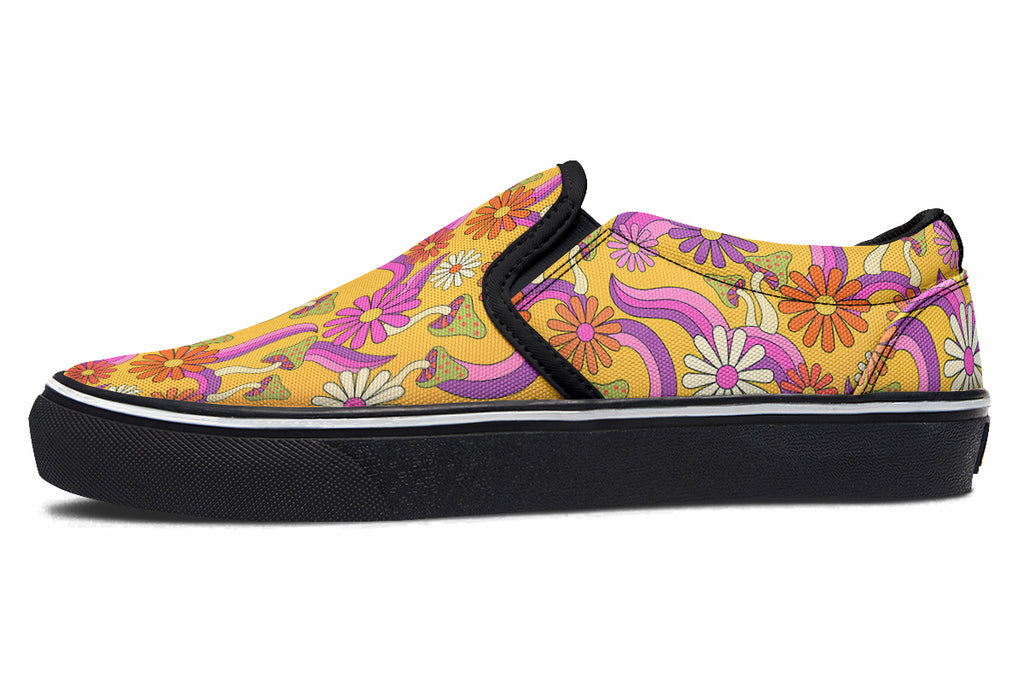Groovy Garden Slip Ons