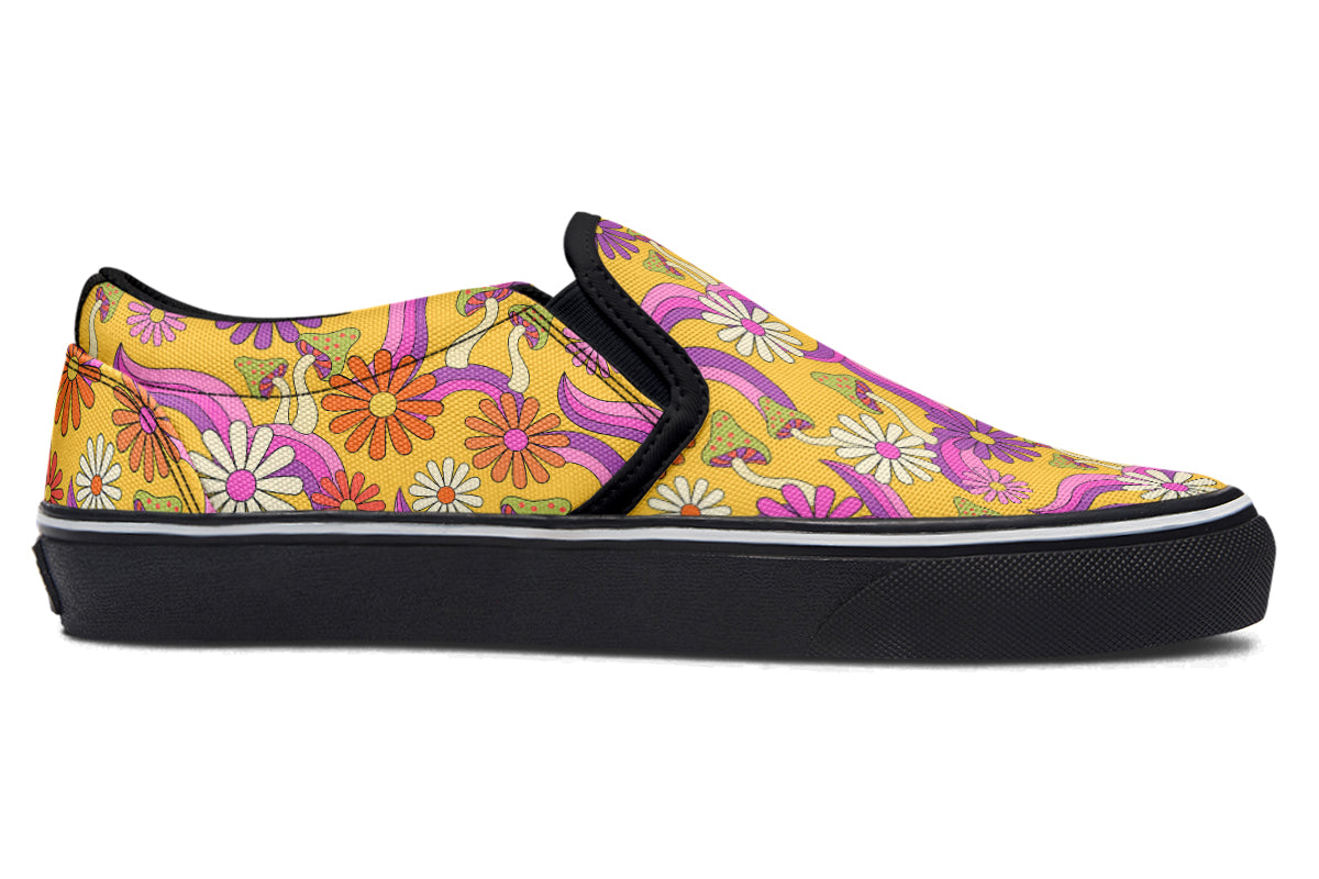 Groovy Garden Slip Ons