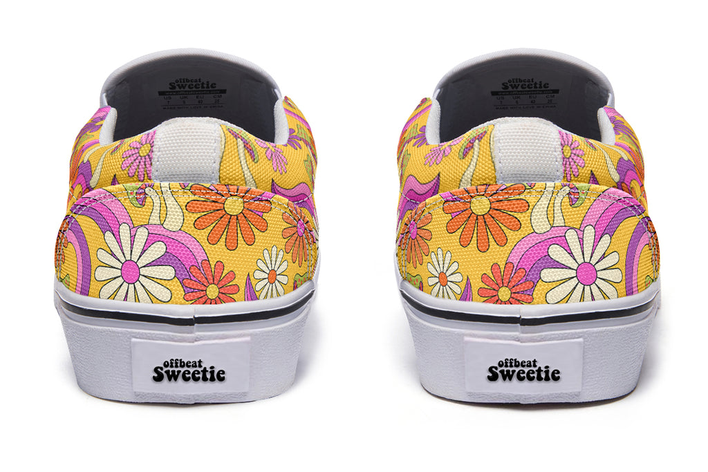 Groovy Garden Slip Ons