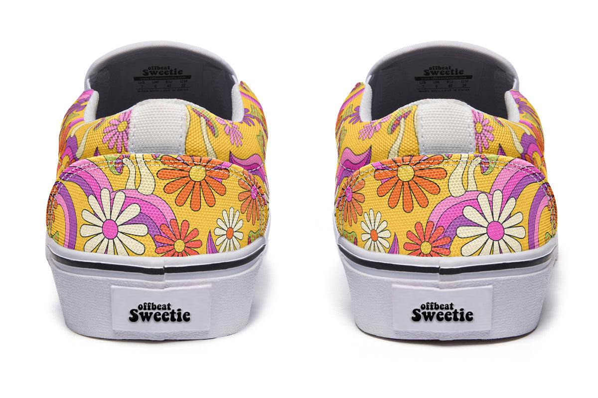 Groovy Garden Slip Ons