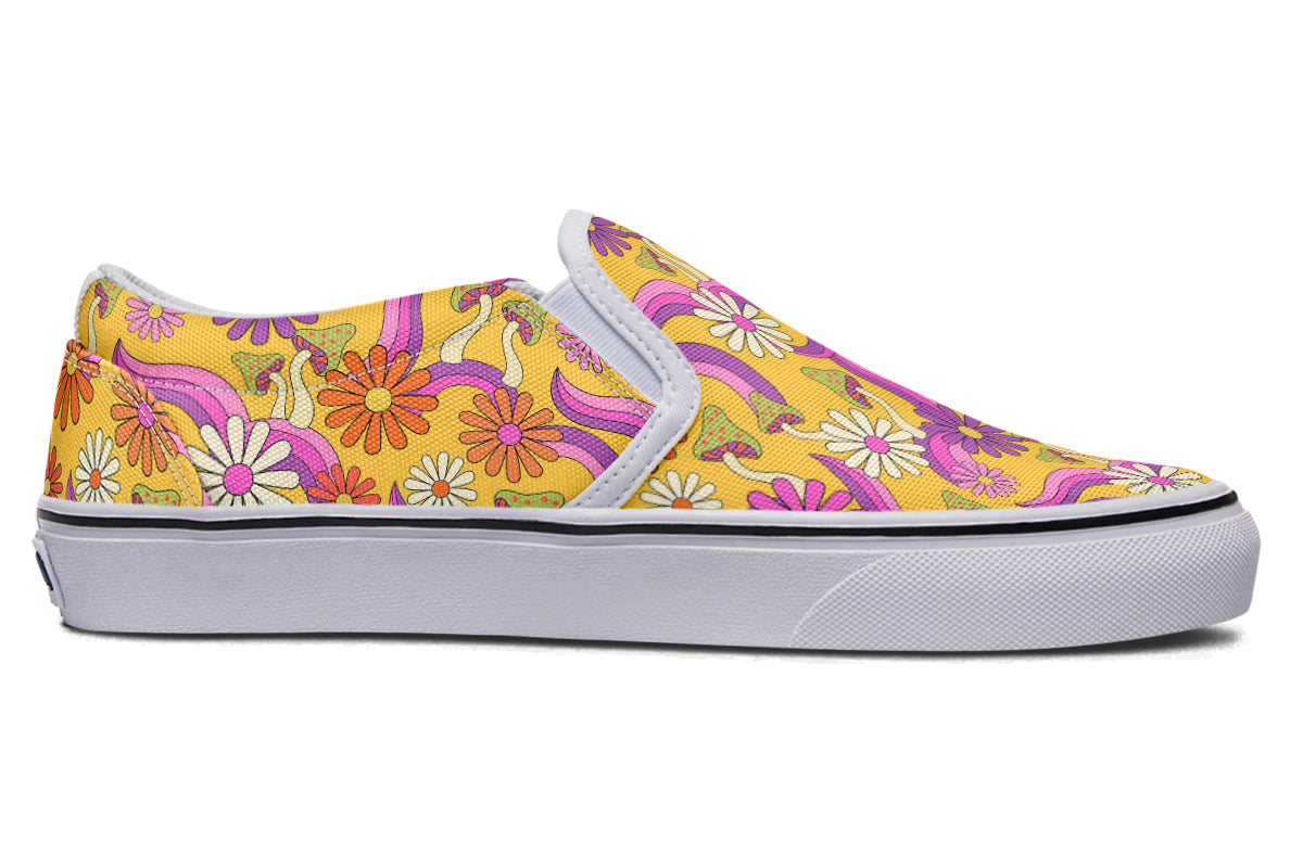 Groovy Garden Slip Ons