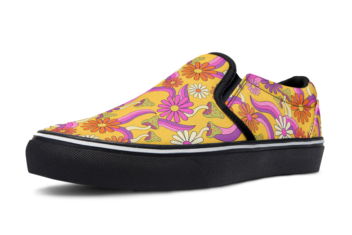 Groovy Garden Slip Ons