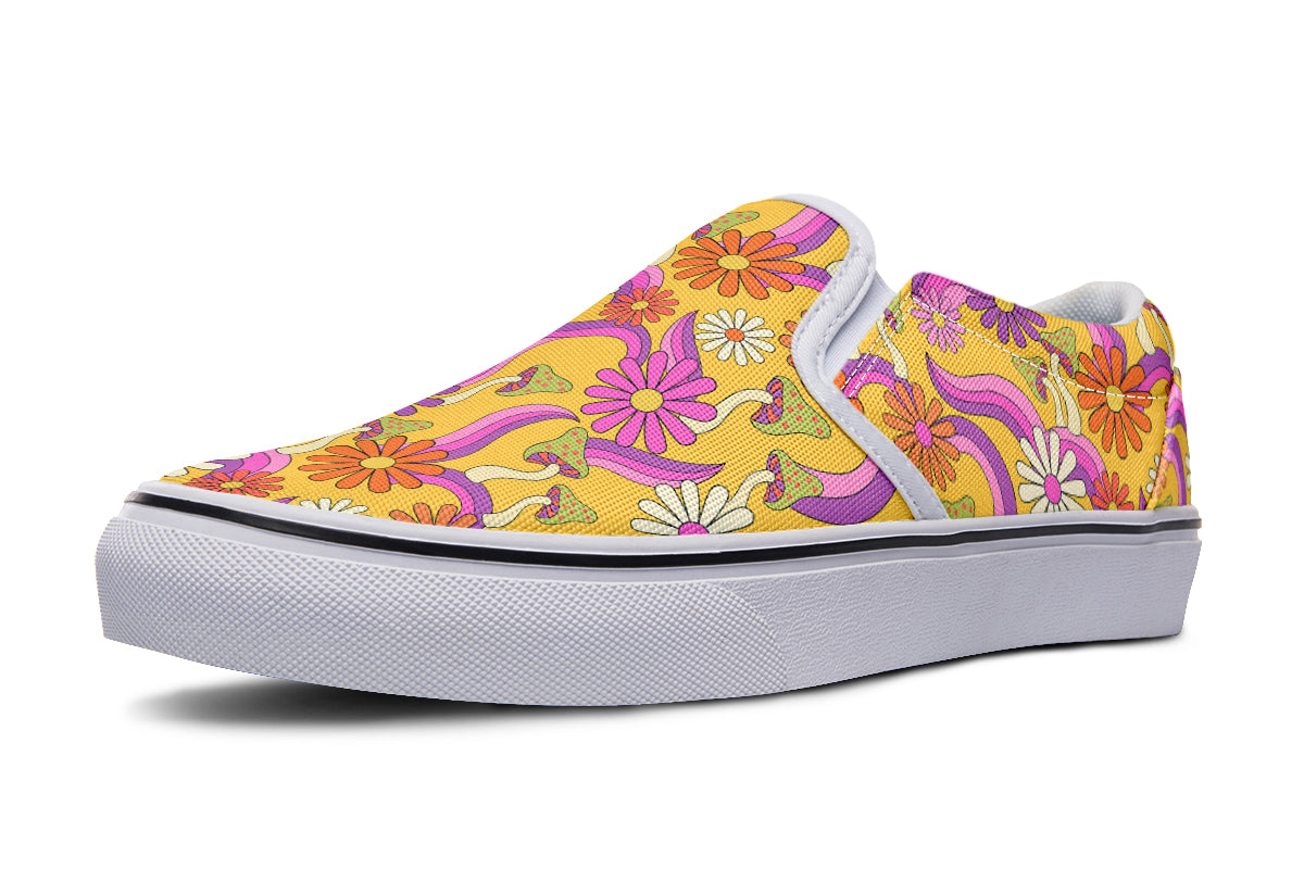 Groovy Garden Slip Ons