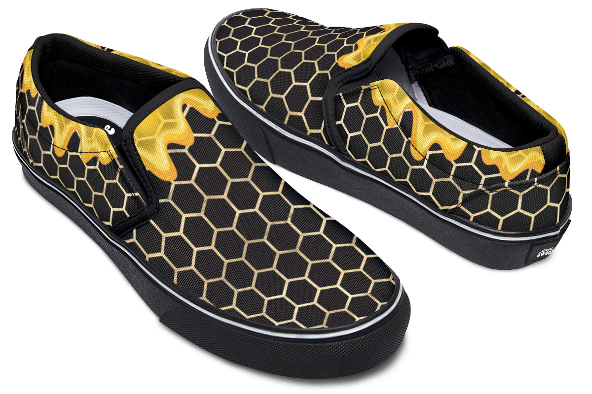 Honeycomb Slip Ons - Offbeat Sweetie