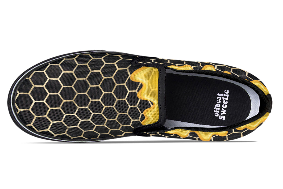 Honeycomb Slip Ons - Offbeat Sweetie