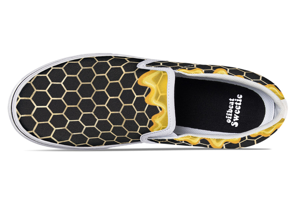 Honeycomb Slip Ons - Offbeat Sweetie