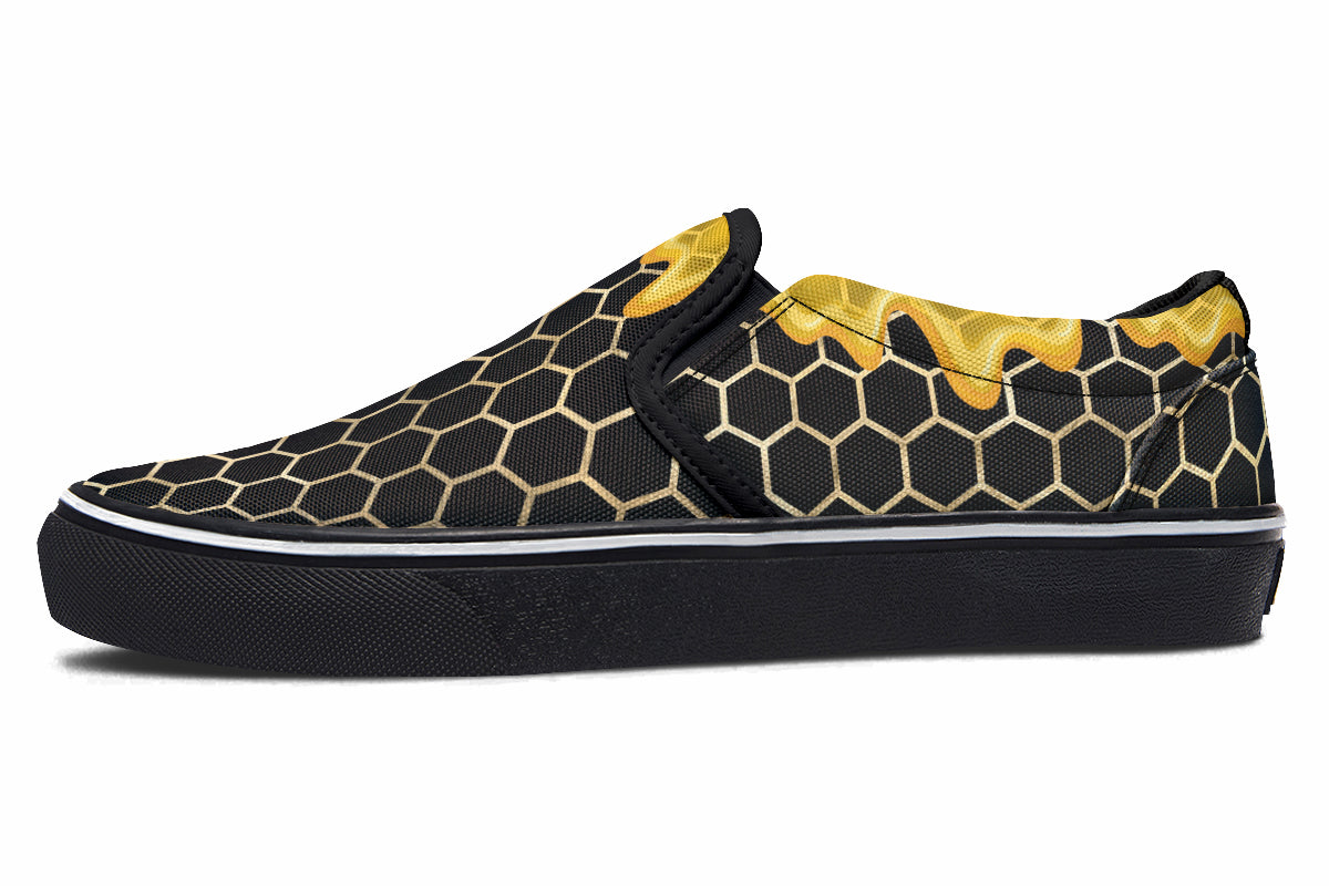 Honeycomb Slip Ons - Offbeat Sweetie