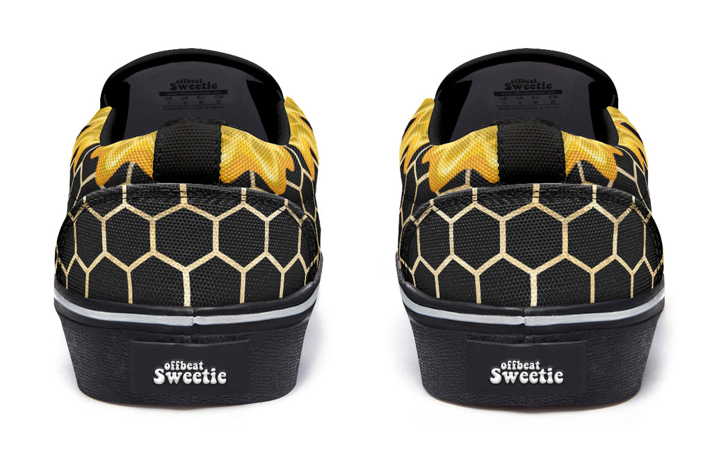Honeycomb Slip Ons - Offbeat Sweetie