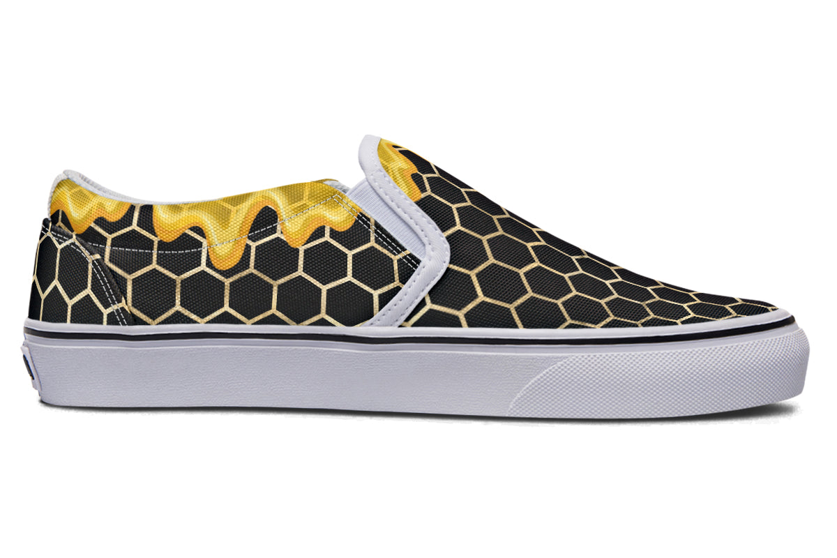 Honeycomb Slip Ons - Offbeat Sweetie