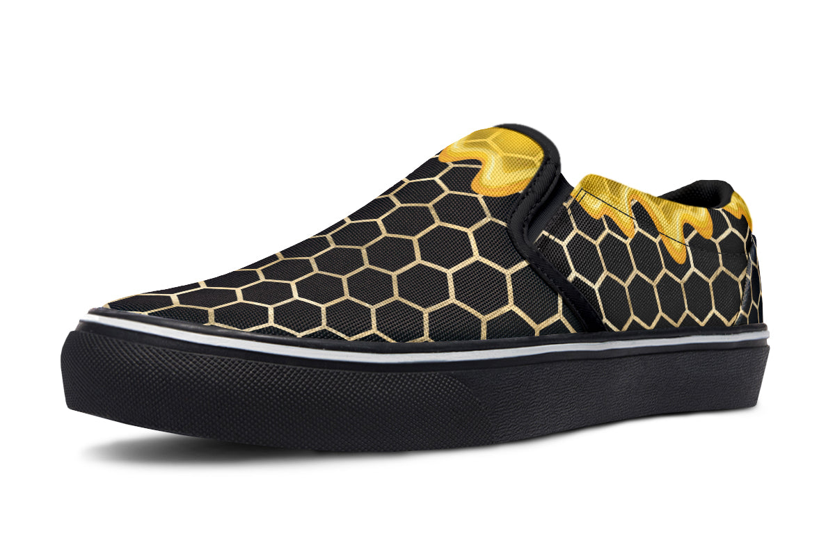 Honeycomb Slip Ons - Offbeat Sweetie