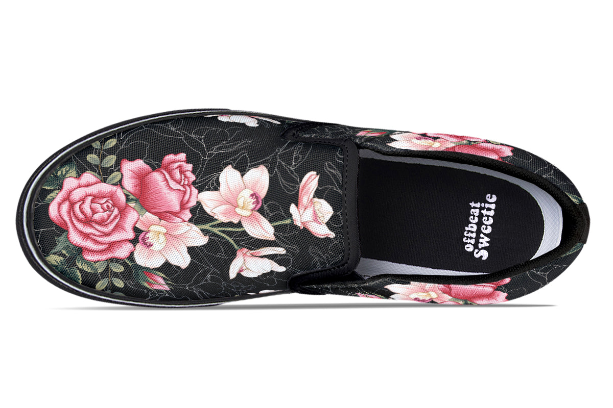 In Bloom Slip Ons - Offbeat Sweetie
