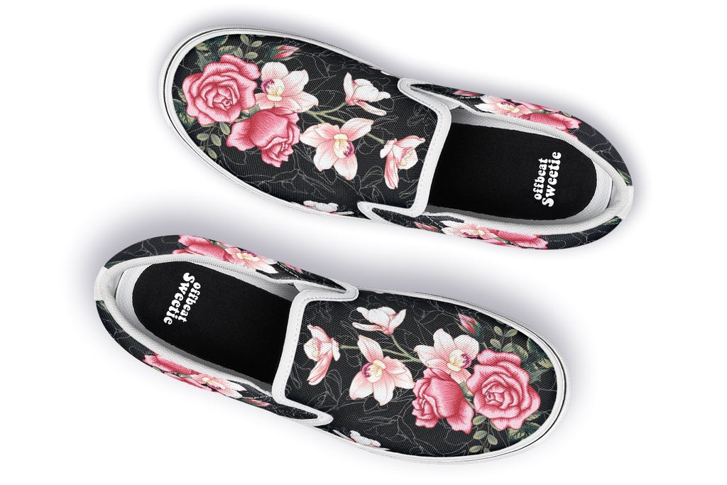In Bloom Slip Ons - Offbeat Sweetie