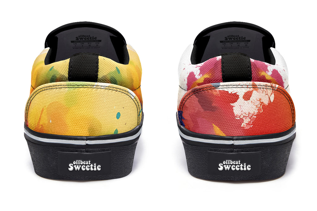 Kitty On My Foot Slip Ons - Offbeat Sweetie