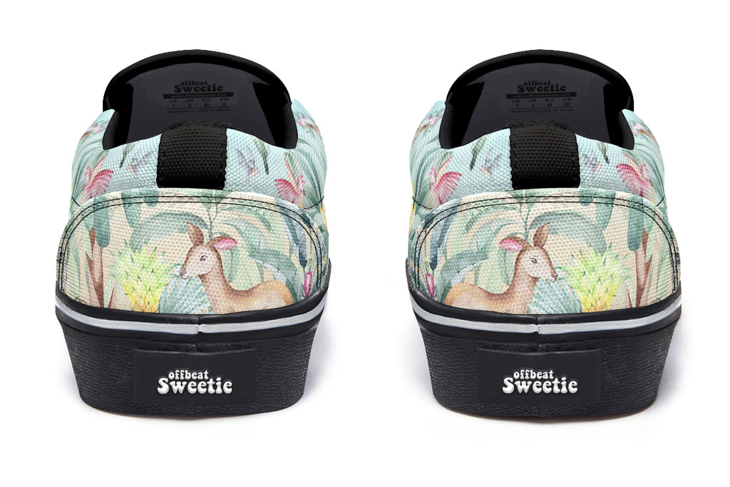 Land Down Under Slip Ons - Offbeat Sweetie
