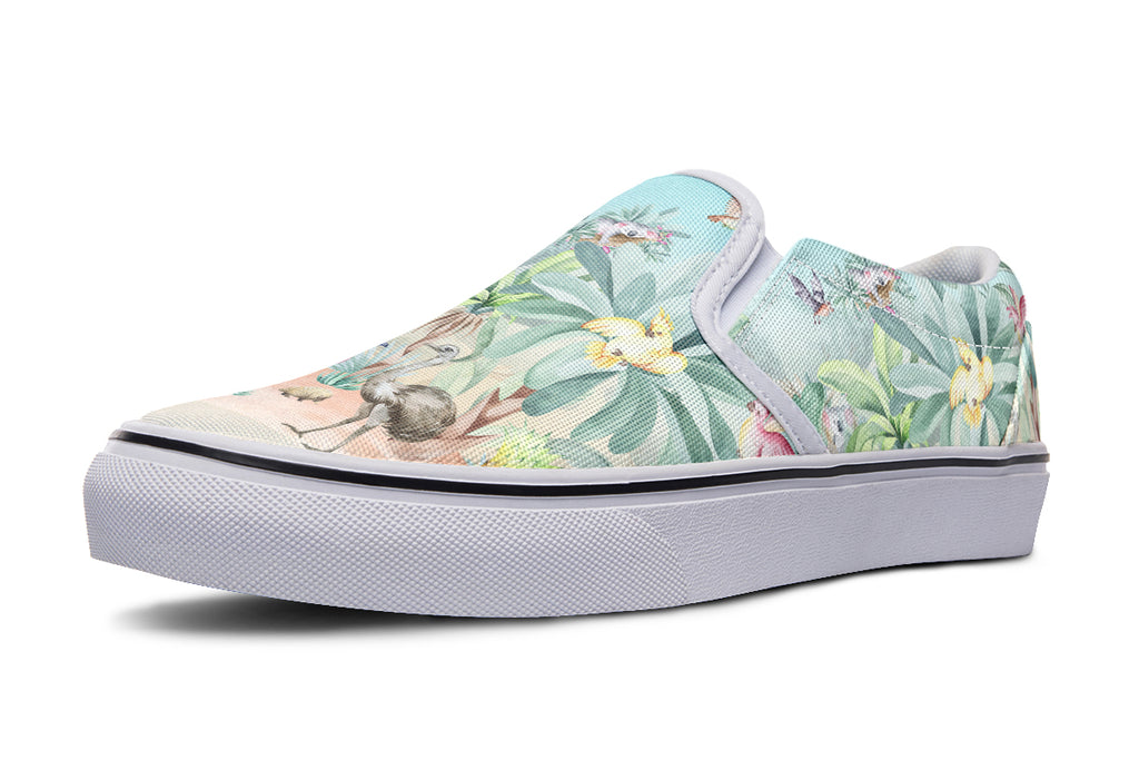 Land Down Under Slip Ons - Offbeat Sweetie