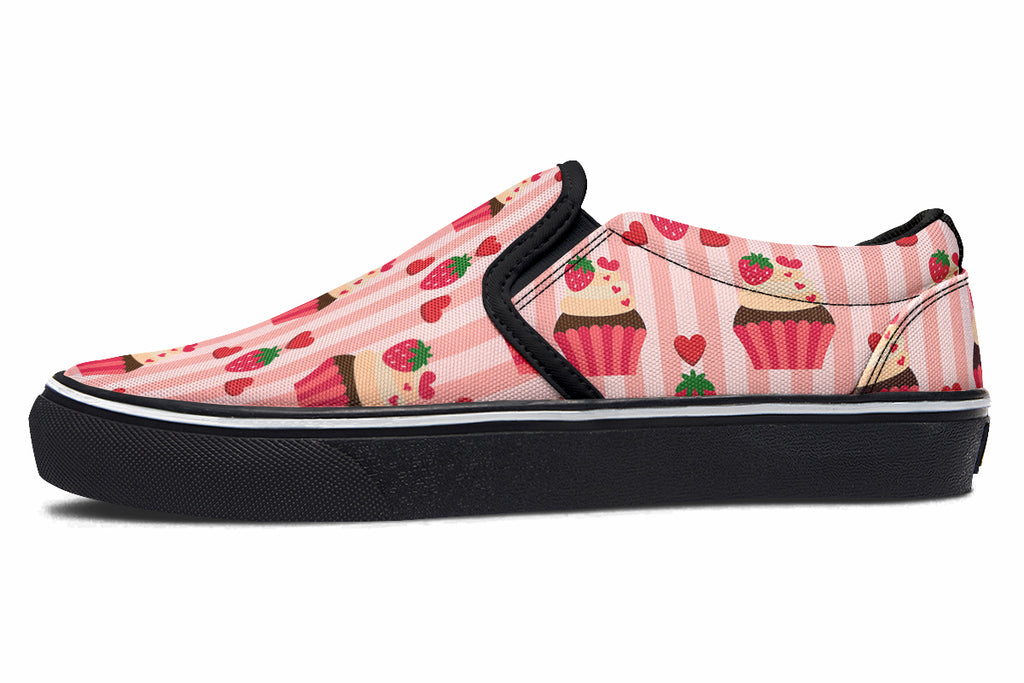 Love At First Bite Slip Ons