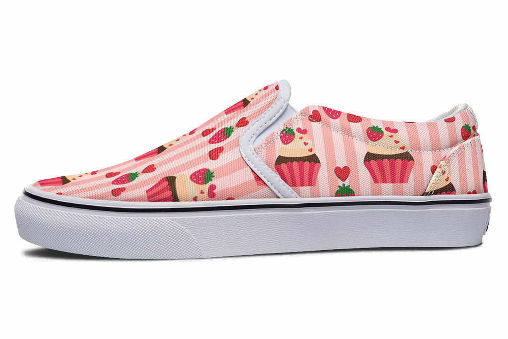 Love At First Bite Slip Ons