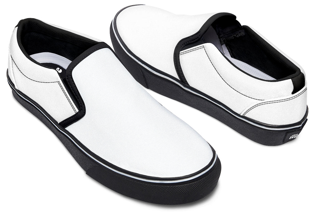 Marshmallow White Slip Ons