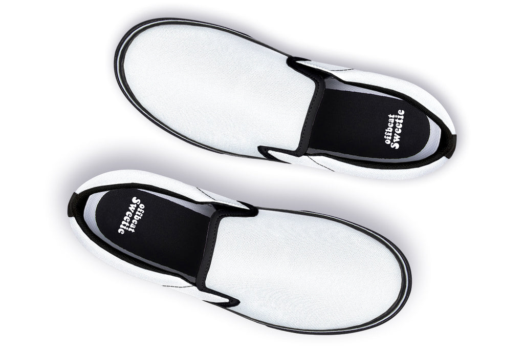 Marshmallow White Slip Ons