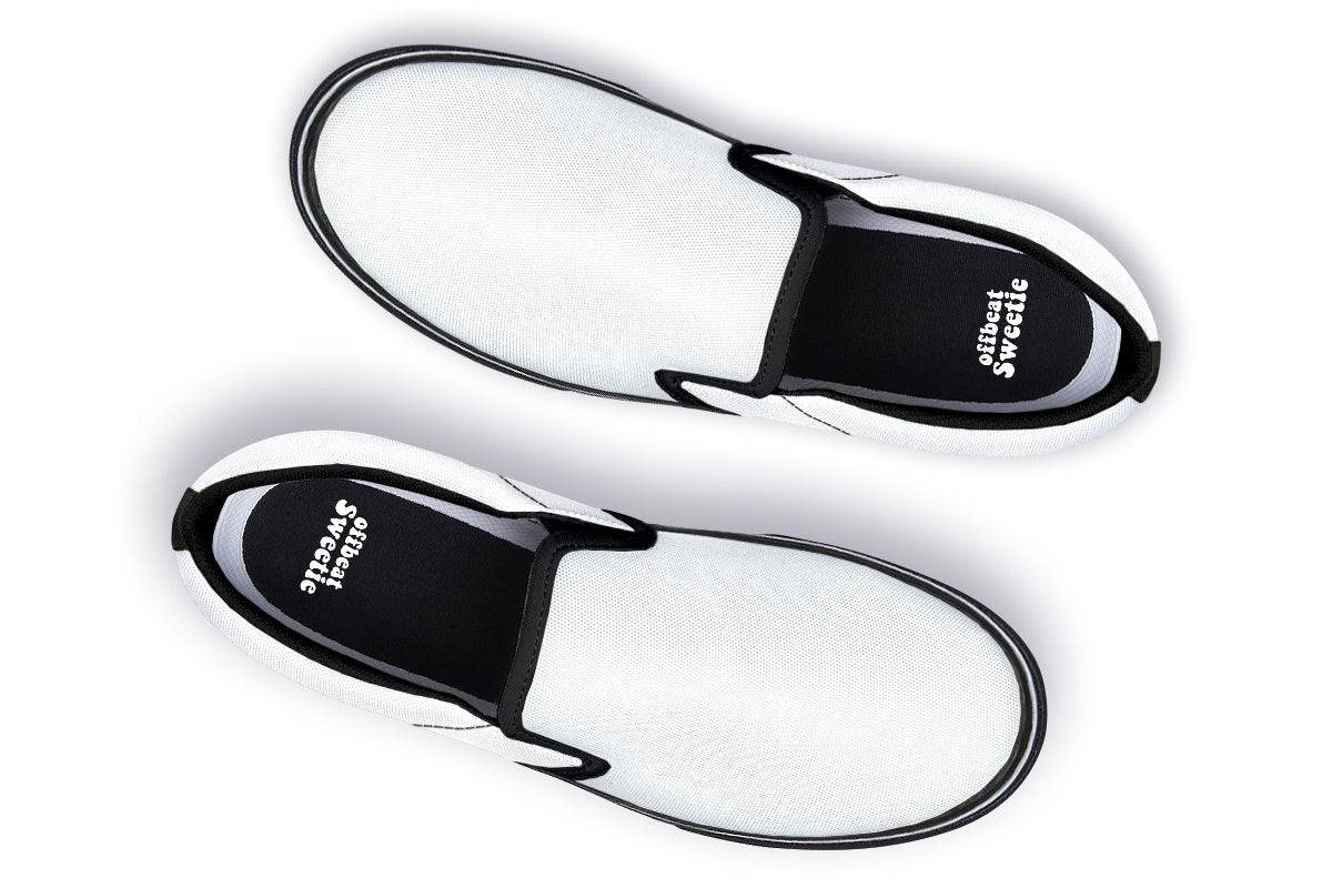 Marshmallow White Slip Ons