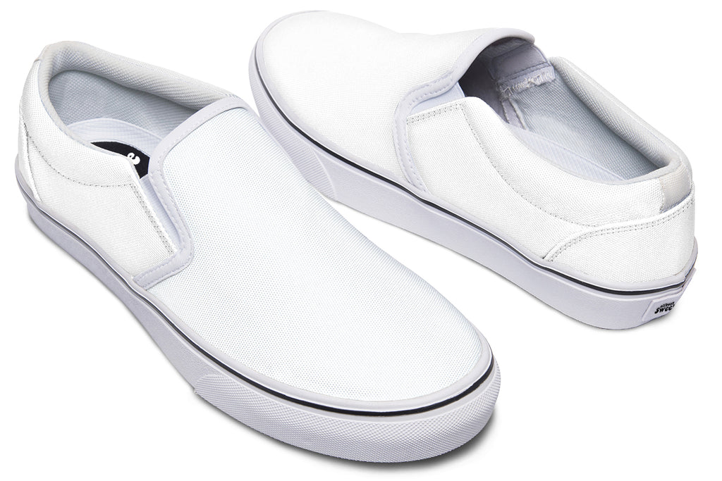 Marshmallow White Slip Ons