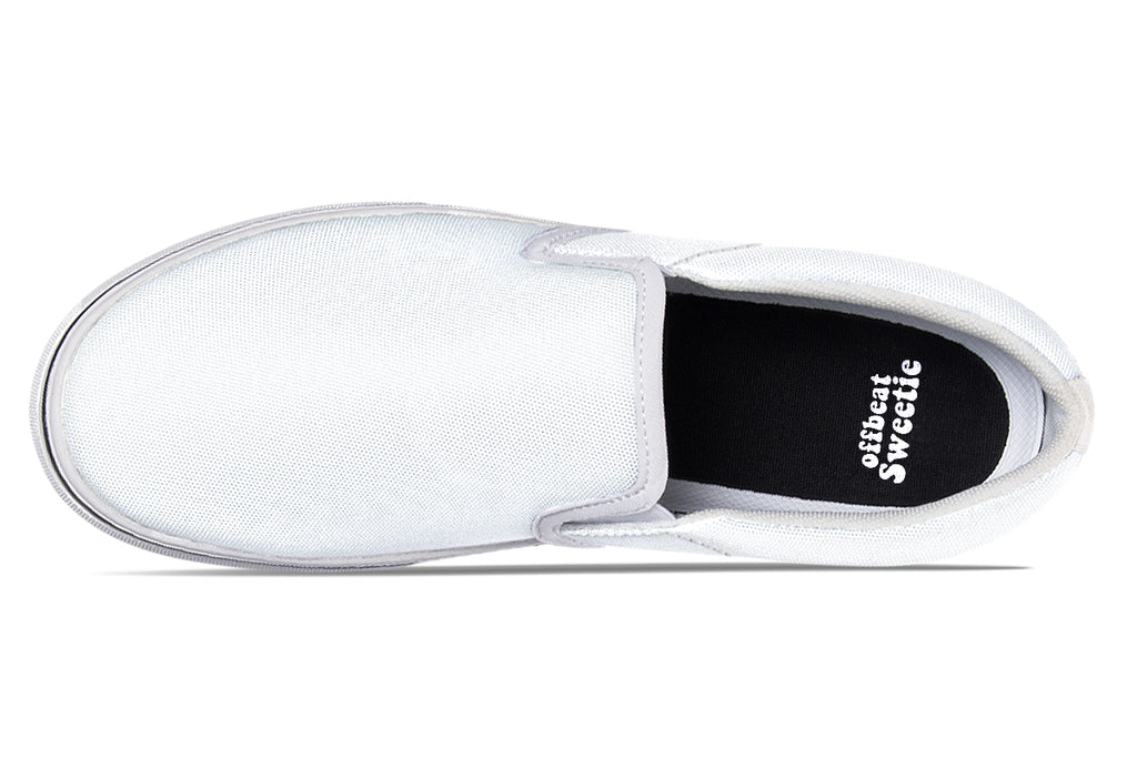 Marshmallow White Slip Ons