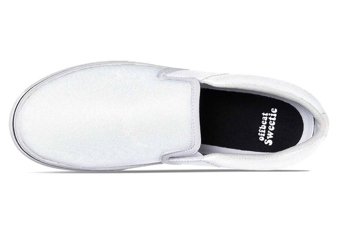 Marshmallow White Slip Ons