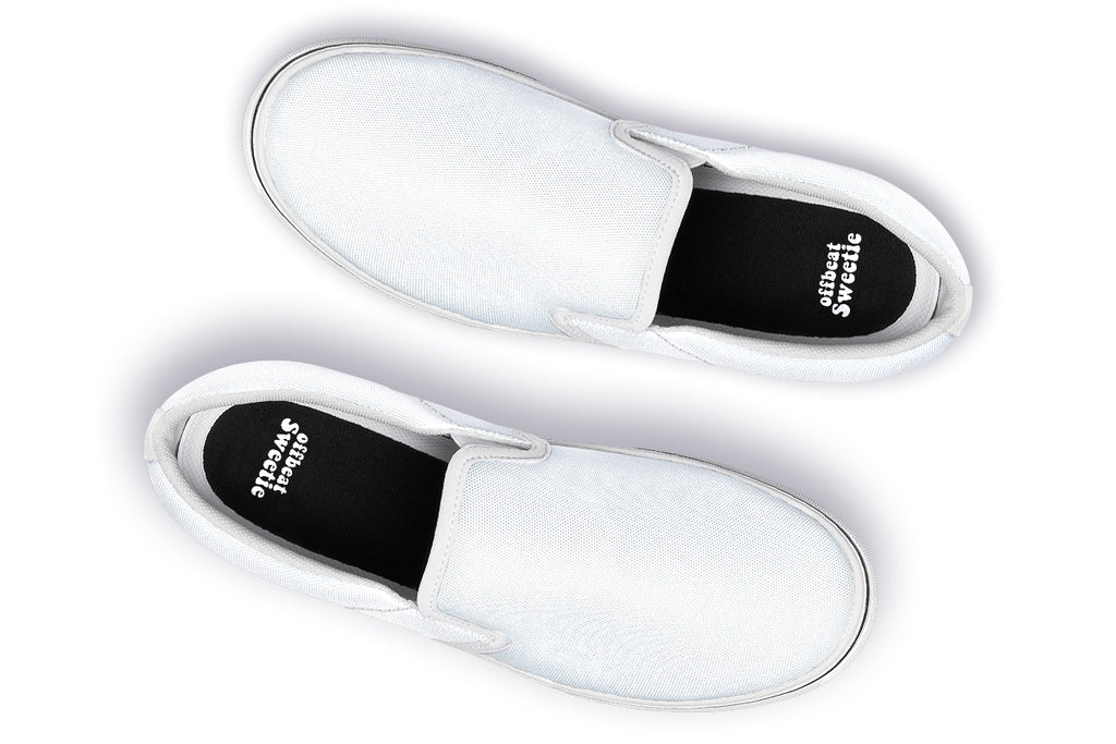 Marshmallow White Slip Ons