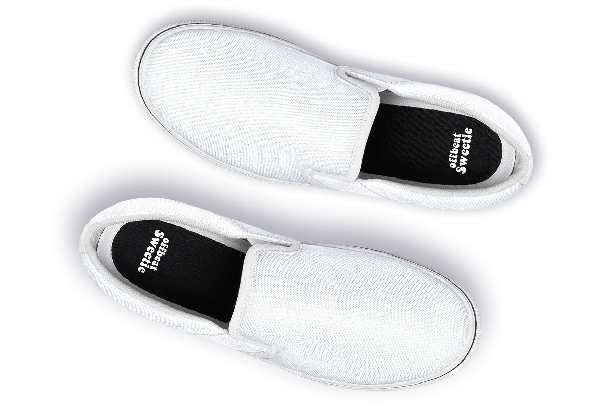 Marshmallow White Slip Ons